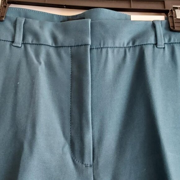 WHBM Comfort Stretch Classic Slim Ankle Pants Teal NEW - Picture 4 of 12
